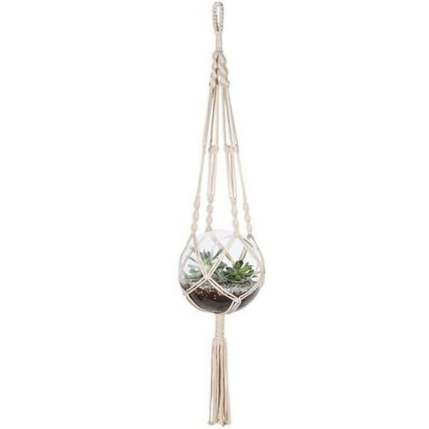 Macrame Plants Hanger Hanging Planter Basket Jute Braided Rope Craft Pots Holder Macrame Plants Hanger Hanging Planter Basket Jute Braided Rope Craft Pots Holder